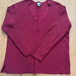 J. Jill V-Neck Sweater